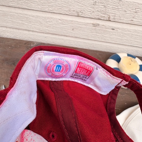 Vintage American Needle Florida State Seminoles NCAA strapback hat red - Picture 9 of 10